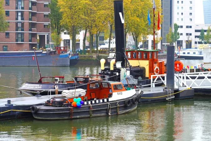 View of the Maritime Museum of Rotterdam