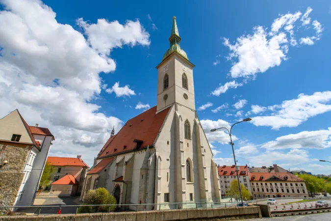St. Martin's Cathedral in Bratislava, Slovakia