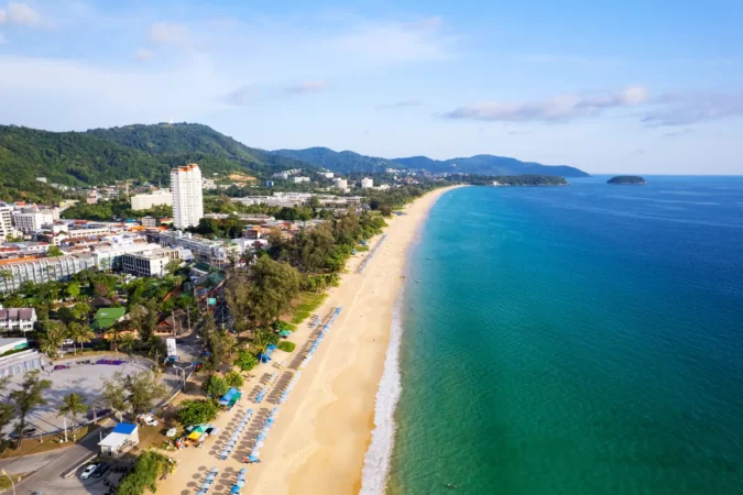 Karon beach in Phuket, Thailand