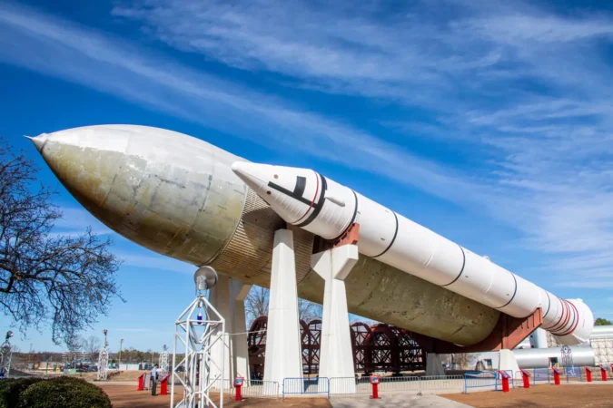 Rocket at the U.S. Space & Rocket Center in Huntsville, Alabama