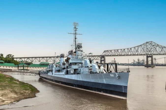 USS Kidd serves as museum in Baton Rouge, USA
