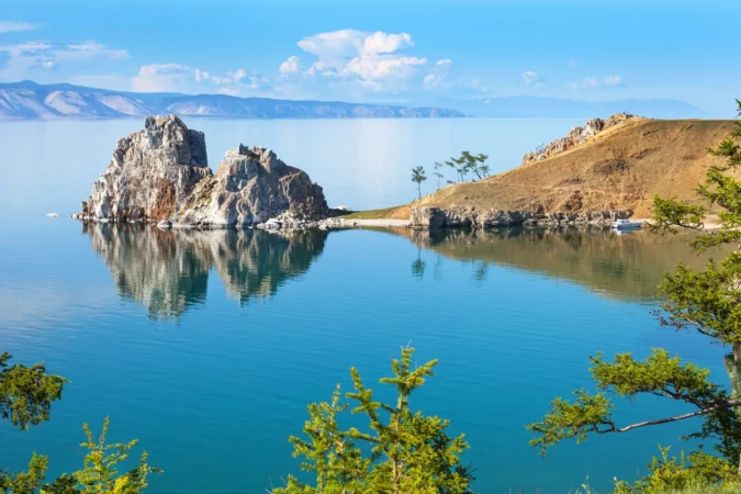 Lake Baikal in Russia