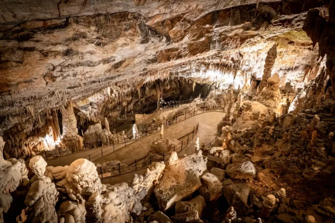 Postojna Cave Park in Slovenia