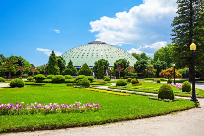 Jardins do Palacio de Cristal in Porto, Portugal