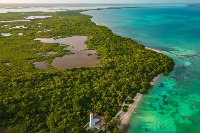 Sian Ka'an Biosphere Reserve in Mexico