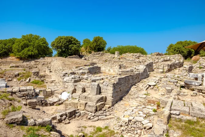 Ancient city of Troy in Turkey
