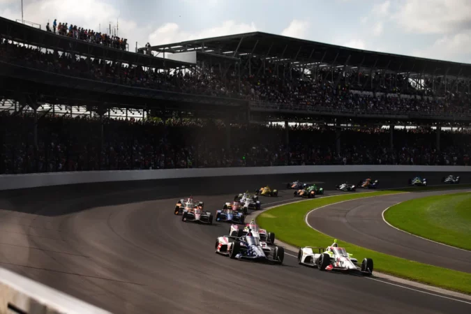 Race at the Indianapolis Motor Speedway in Speedway, IN