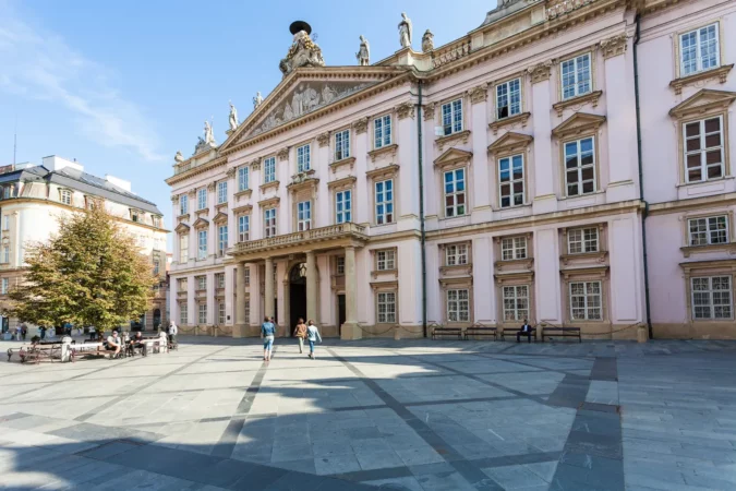 Primate's Palace at Primacialne namestie (Primate's square) in Bratislava, Slovakia