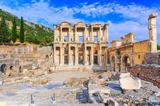 Library of Celsus in Ephesus Izmir, Turkey