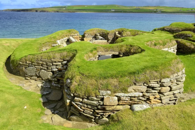 Skara Brae in Scotland, UK