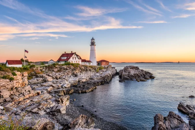 Portland Head Light in Portland, Maine