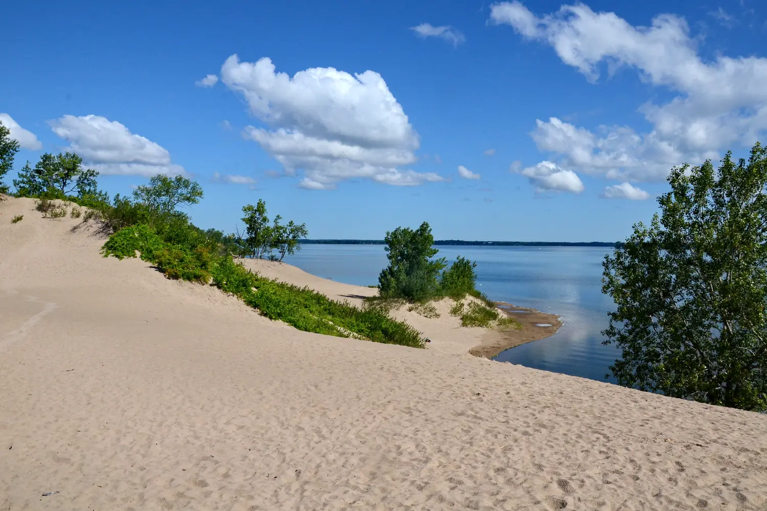 Dunes at Sandbanks Provincial Park in Ontario, Canada