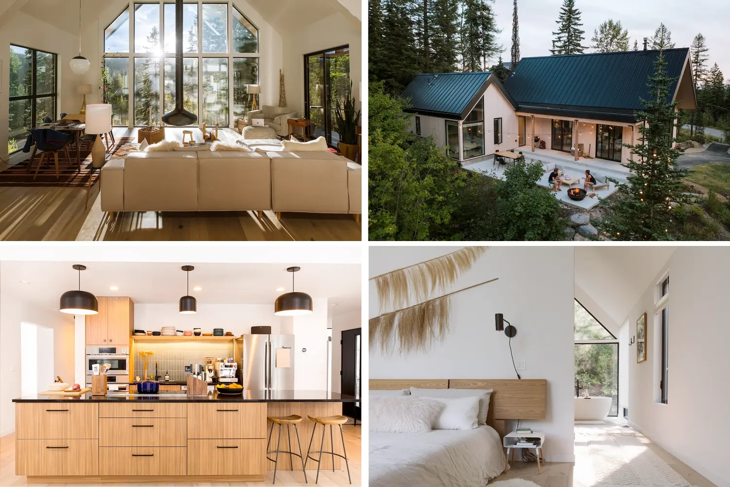 Scandinavian-Style Lodge Airbnb in Whitefish, MT
