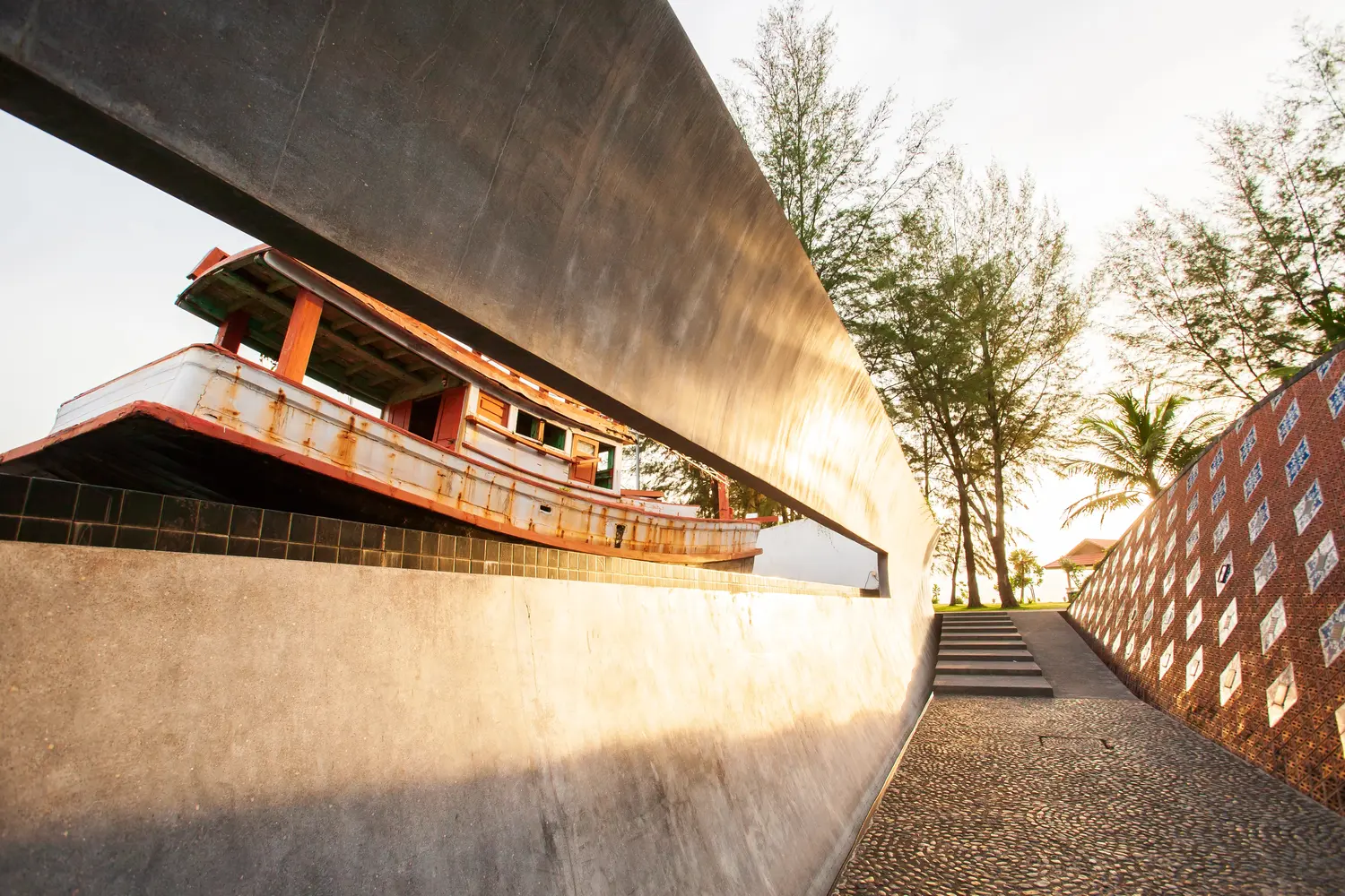Ban Nam Khem Tsunami Memorial Park in Thailand