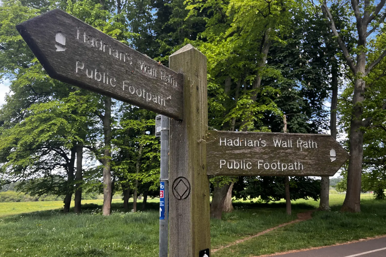 Hadrian's Wall Path in England, UK