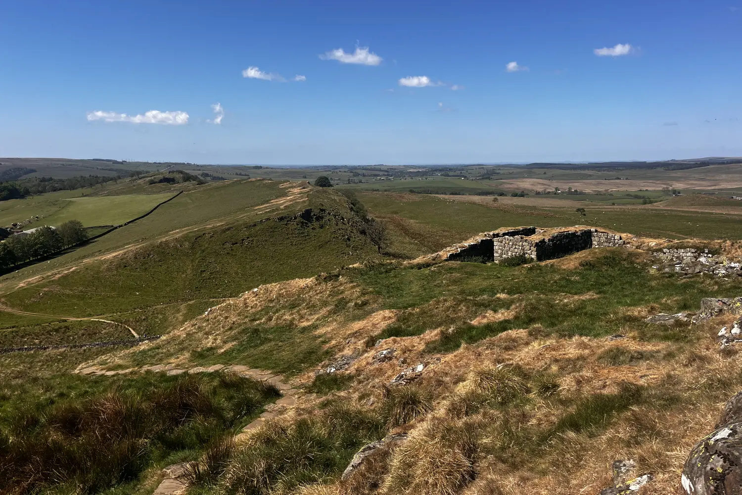 Hadrian's Wall Path in England, UK