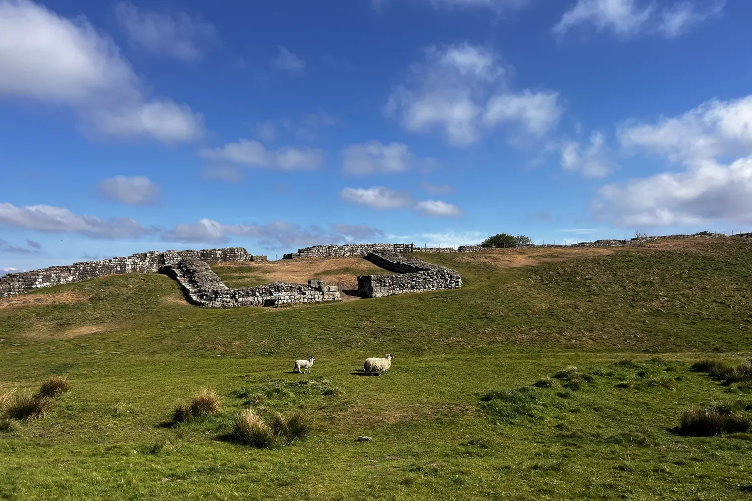 Hadrian's Wall Path in England, UK