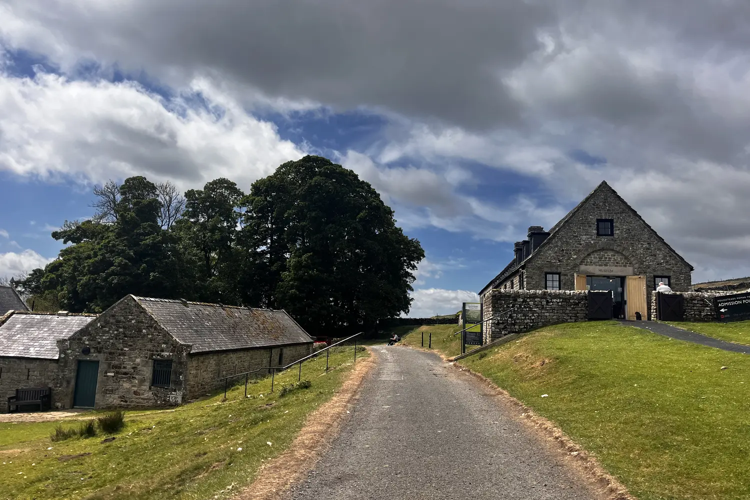 Hadrian's Wall Path in England, UK