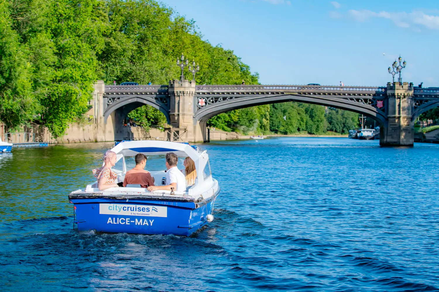 Boat cruise in York, UK