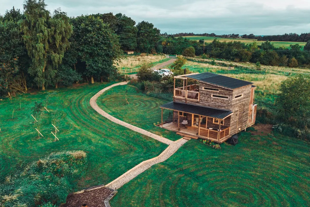 Unique Cabin Airbnb in Northumberland
