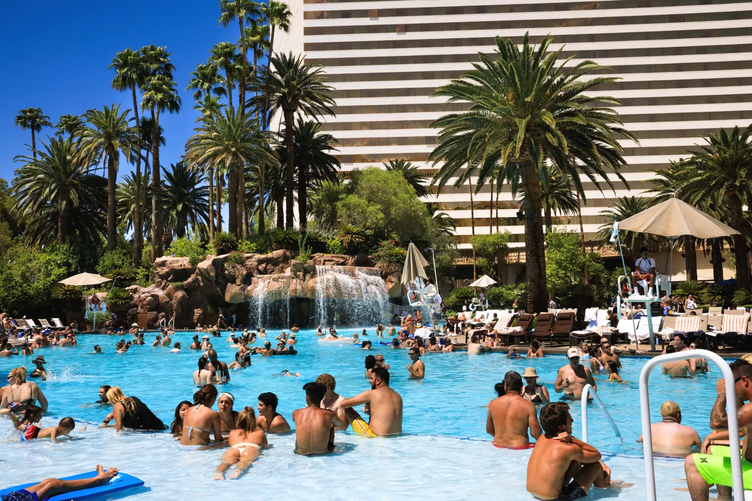 Pool at Mirage in Las Vegas