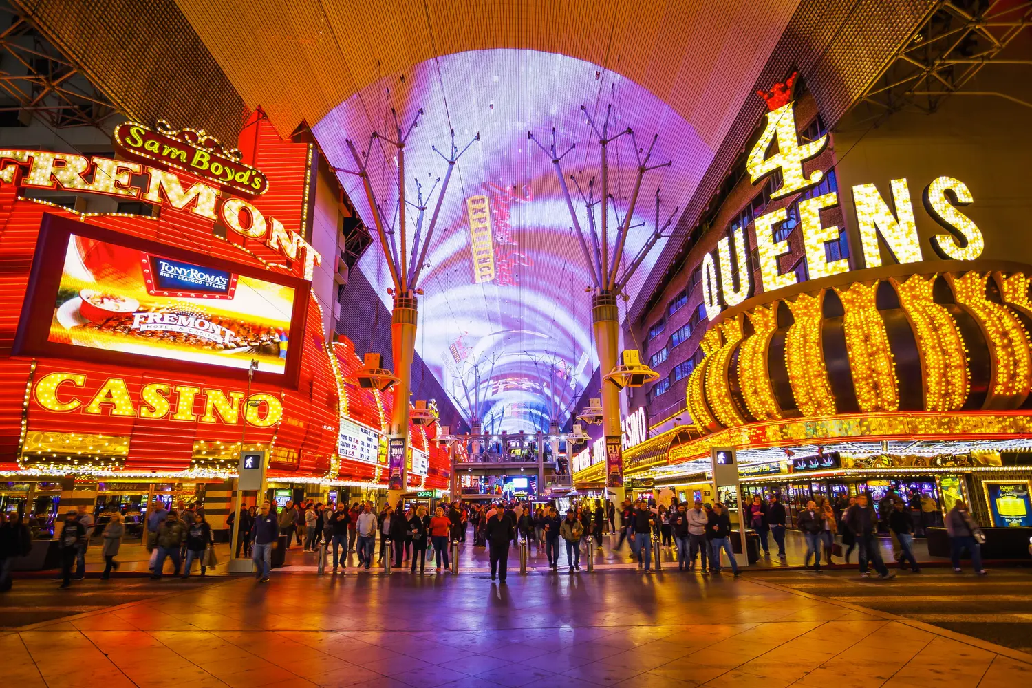 Fremont Street Experience in Las Vegas, Nevada