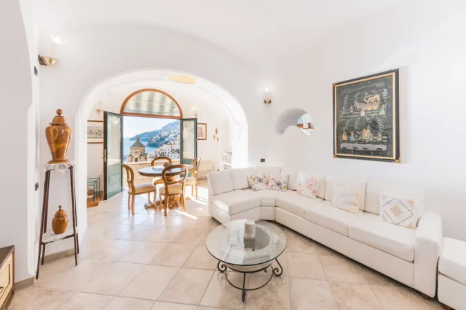Seeview Airbnb on the Amalfi Coast in Italy.