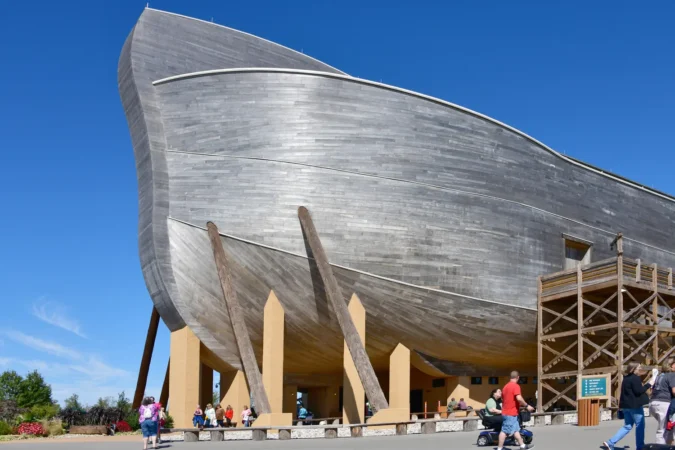 Noah's Ark at the Ark Encounter in Kentucky