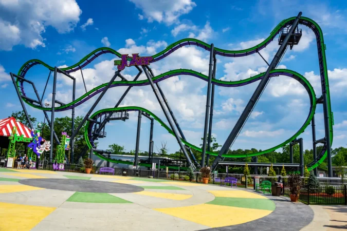 The Joker is a roller coaster located at Six Flags Great Adventure in Jackson, New Jersey,