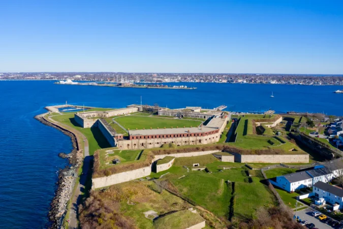 Fort Adams in Newport, Rhode Island