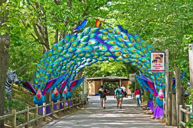Roger Williams Park Zoo in Providence, Rhode Island