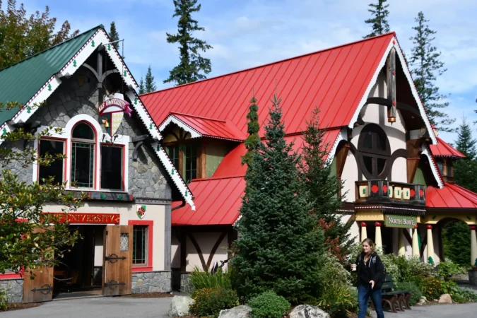 Santas Village amusement park in Jefferson, New Hampshire