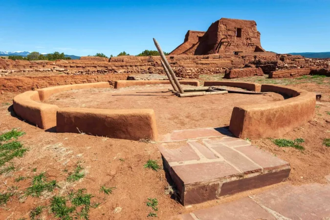 Pecos National Historical Park in San Miguel County, New Mexico