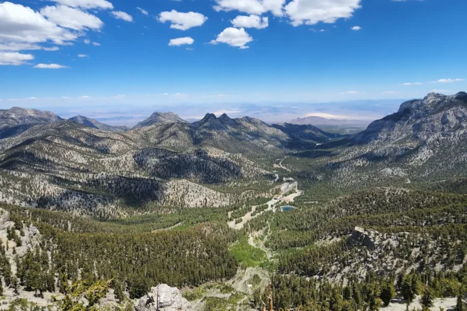 Mount Charleston and Spring Mountains National Recreation Area in Nevada