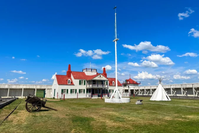 Fort Union Trading Post National Historic Site in North Dakota