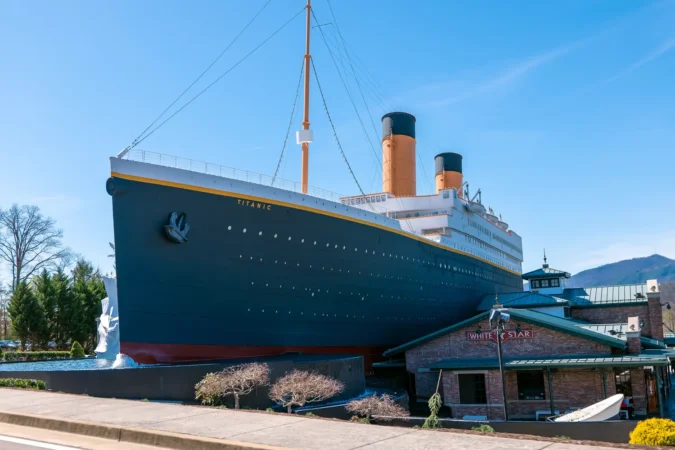 Titanic museum in Pigeon Forge, TN