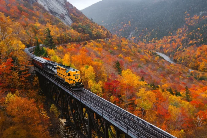 Conway Scenic Railroad in New Hampshire