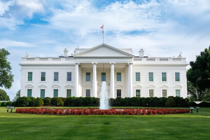 The White House in Washington DC