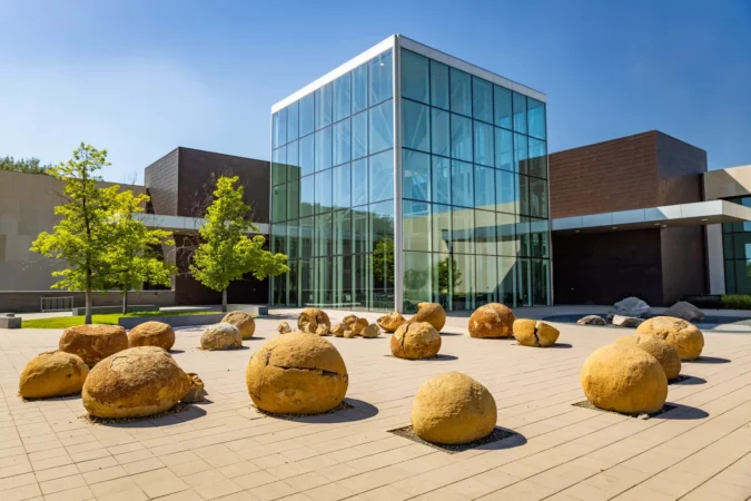 The North Dakota Heritage Center and State Museum in Bismarck